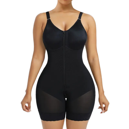 Veloura Faja with Zipper Crotch & Detachable Shoulder Strap